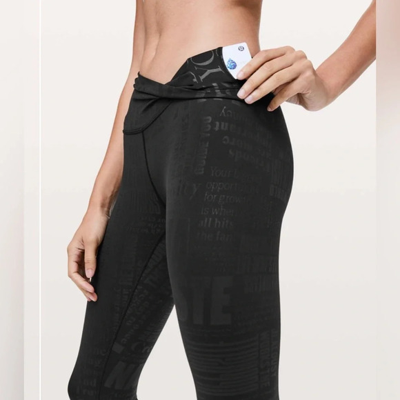 Lululemon Wunder Under Hi-Rise 7/8 Tight *20Y Collection 25" - Picture 4 of 8